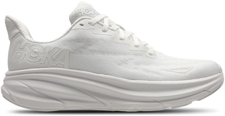 HOKA Clifton 9 Sneakers Dames - Wit - Maat 37 1/3 - Mesh/Synthetisch White