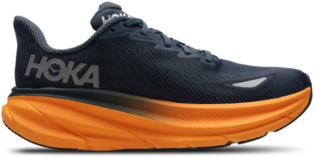 HOKA Clifton 9 Sneakers Heren - Blauw - Maat 45 1/3 - Mesh/Synthetisch Blue