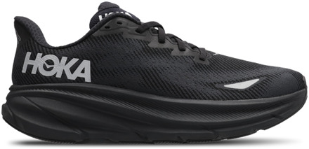 HOKA Clifton 9 Sneakers Heren - Zwart - Maat 41 1/3 - Mesh/Synthetisch Black