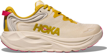 HOKA Gaviota 6 Dames wit/geel - 41 1/3