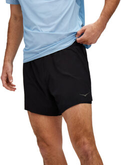 HOKA Glide 5'' 2in1 Short Heren zwart - XL