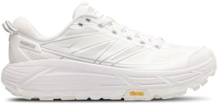 HOKA Mafate Speed Sneakers Heren - Wit - Maat 42 - Mesh/Synthetisch White