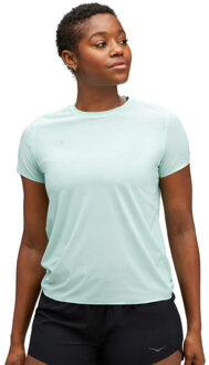 HOKA Performance Run T-Shirt Dames lichtblauw - XL