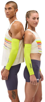 HOKA Race Day Arm Sleeve geel - XL