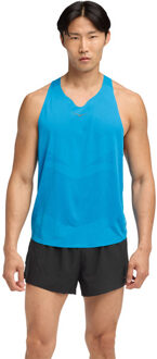 HOKA Race Day Singlet Heren blauw - L