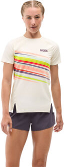 HOKA Race Day T-Shirt Dames wit - L