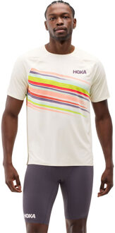 HOKA Race Day T-Shirt Heren wit - XL