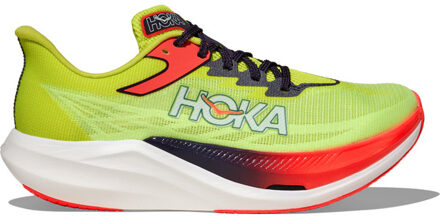 HOKA Rocket X 3 geel - 38 2/3