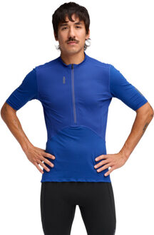 HOKA Skybreeze 1/2-Zip T-Shirt Heren blauw - XL