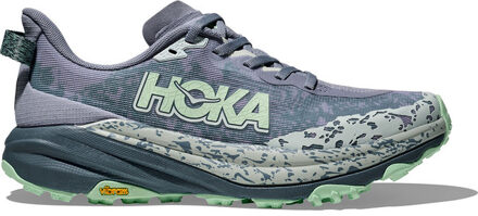 HOKA Speedgoat 6 Dames blauw/wit - 37 1/3