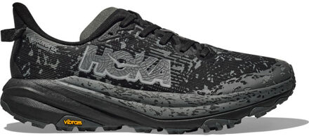 HOKA Speedgoat 6 GTX Breed Heren zwart - 43 1/3