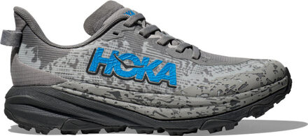 HOKA Speedgoat 6 Kids grijs/blauw - 40 2/3