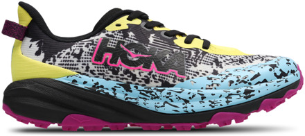 HOKA Speedgoat Kindersneakers - Zwart - Maat 36 2/3 - Mesh/Synthetisch Black