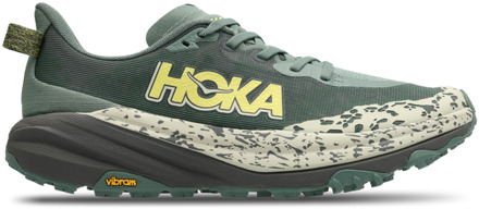 HOKA Speedgoat Sneakers Heren - Groen - Maat 42 2/3 - Mesh/Synthetisch Green