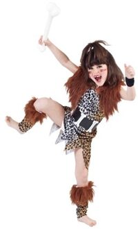 Holbewoonster pakje meisje Bruin - Kastanje