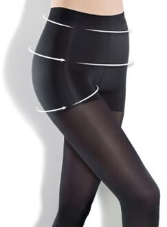 Hold-In Tights 50 Zwart - Maat 36/40,Maat 40/44,Maat 44/48