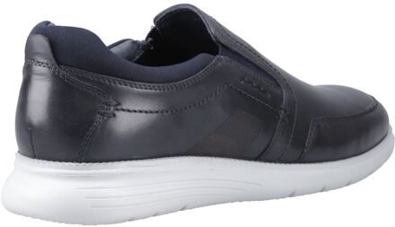 Holden Leer/Textiel Heren Trainers Navy - EU 46 / UK 11