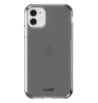 Holdit Glitter Case voor de Apple iPhone 11 / Xr - Zwart