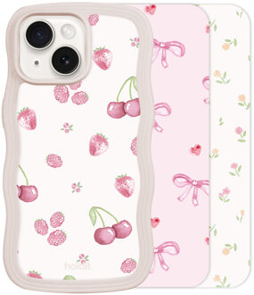 Holdit Print Pack voor de Apple iPhone 13 / 14 / 15 - Pink Breeze Meerkleurig - One size