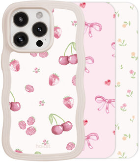 Holdit Print Pack voor de Apple iPhone 14 Pro Max / 15 Pro Max / 16 Pro Max - Pink Breeze Meerkleurig - One size