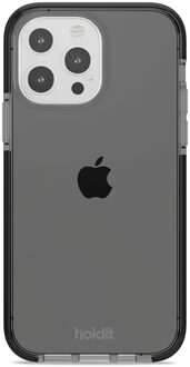 Holdit Seethru Case voor de Apple iPhone 13 Pro - Zwart