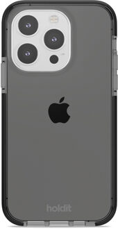 Holdit Seethru Case voor de Apple iPhone 15 Pro - Zwart