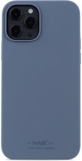 Holdit Silicone Case voor de Apple iPhone 12 (Pro) - Pacific Blue Donkerblauw