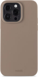 Holdit Silicone Case voor de Apple iPhone 13 Pro - Mocha Brown Bruin