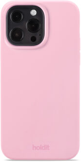 Holdit Silicone Case voor de Apple iPhone 13 Pro - Pink Roze