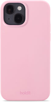 Holdit Silicone Case voor de Apple iPhone 14 / 13 - Pink Roze