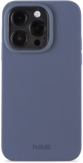Holdit Silicone Case voor de Apple iPhone 14 Pro - Pacific Blue Donkerblauw