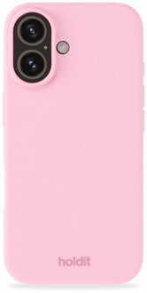 Holdit Silicone Case voor de Apple iPhone 16 - Pink Roze