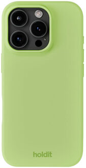 Holdit Silicone Case voor de Apple iPhone 16 Pro Max - Matcha Groen