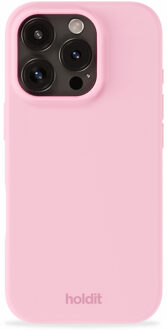 Holdit Silicone Case voor de Apple iPhone 16 Pro Max - Pink Roze