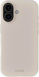 Holdit Silicone Case voor de Apple iPhone 17 - Light Beige