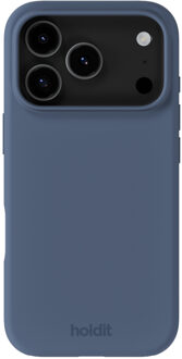 Holdit Silicone Case voor de Apple iPhone 17 Pro Max - Pacific Blue Blauw