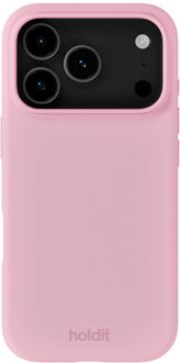 Holdit Silicone Case voor de Apple iPhone 17 Pro Max - Roze
