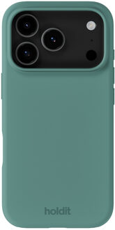 Holdit Silicone Case voor de Apple iPhone 17 Pro - Moss Green Groen