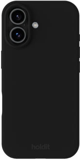 Holdit Silicone Case voor de Apple iPhone 17 - Zwart