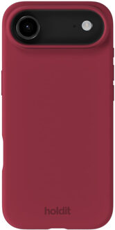 Holdit Silicone Case voor de Apple iPhone Air - Red Velvet Donkerrood