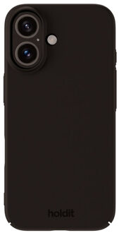 Holdit Slim Case voor de Apple iPhone 16 Plus - Zwart
