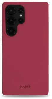 Holdit Soft Case voor de Samsung Galaxy S25 Ultra - Red Velvet Rood