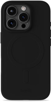 Holdit Soft MagSafe Case voor de Apple iPhone 16 Pro Max - Black Zwart