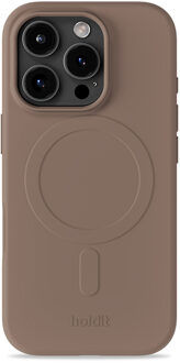 Holdit Soft MagSafe Case voor de Apple iPhone 16 Pro Max - Mocha Brown Bruin