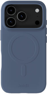 Holdit Soft MagSafe Case voor de Apple iPhone 17 Pro Max - Pacific Blue Blauw