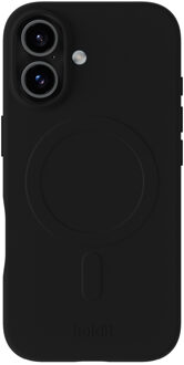 Holdit Soft MagSafe Case voor de Apple iPhone 17 - Zwart