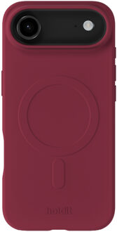 Holdit Soft MagSafe Case voor de Apple iPhone Air - Red Velvet Donkerrood