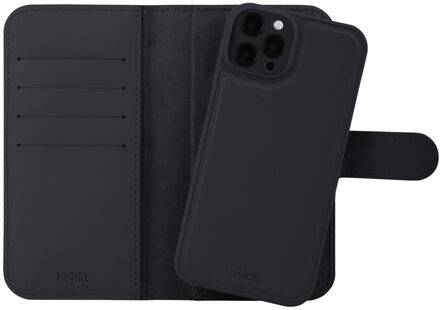 Holdit Wallet Case Magnet Plus voor de Apple iPhone 12 (Pro) - Zwart