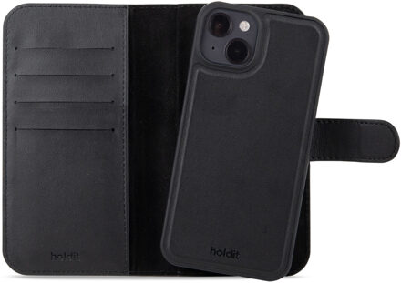 Holdit Wallet Case Magnet Plus voor de Apple iPhone 14 / 13 - Zwart