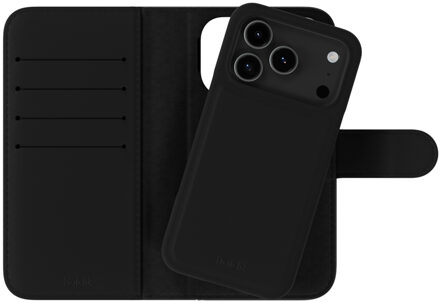 Holdit Wallet Case Magnet Plus voor de Apple iPhone 17 Pro - Zwart